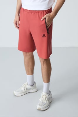 Herren Sweatshorts mit regulärer Passform aus Strick