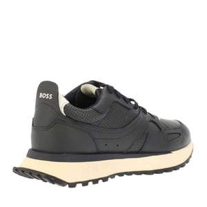 Boss - "Jonah Run" Sneaker für Herren, Leder (Dunkelblau)