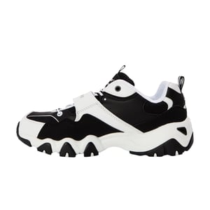 Skechers - "D Lites 2" Sneaker für Kinder, Grob flach (Weiß/Schwarz)