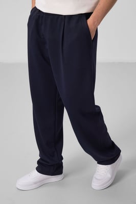 Herren Palazzo-Hosen mit weitem Bein