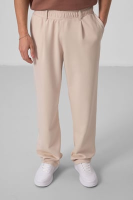 Herren Palazzo-Hosen mit weitem Bein
