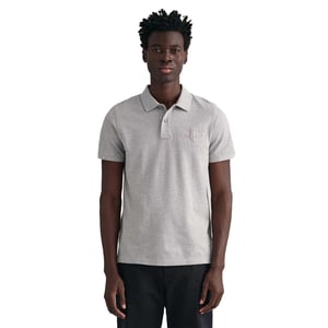 Gant - Poloshirt für Herren, kurzärmlig (Grau)