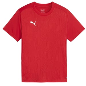 Puma - "TeamFinal" T-Shirt für Kinder, Performance (Rot)