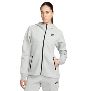 Nike - "Windrunner" Hoodie mit durchgehendem Reißverschluss für Damen, Fleece (Grau)