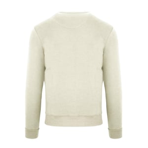 Aquascutum - Sweatshirt für Herren, gerippt (Butterfarben)
