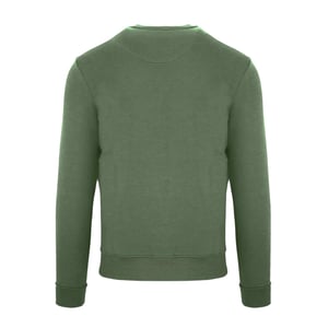 Aquascutum - Sweatshirt für Herren, gerippt (Militärgrün)