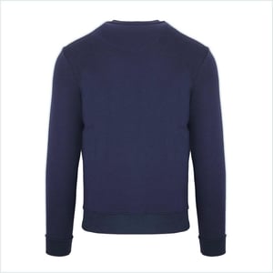 Aquascutum - Sweatshirt für Herren, Logo, gerippt (Marine)