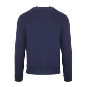 Aquascutum - Sweatshirt für Herren, gerippt (Marine)