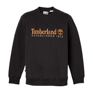 Timberland - "Established 1973" Sweatshirt für Herren, Baumwollmischung (Schwarz)