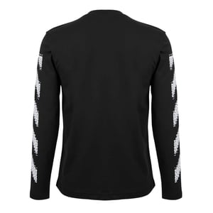 Off White - T-Shirt für Herren, Rundhalsausschnitt, Regulär (Schwarz/Weiß)