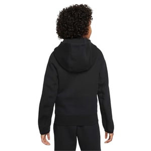 Nike - Hoodie mit durchgehendem Reißverschluss für Kinder, Fleece (Schwarz)