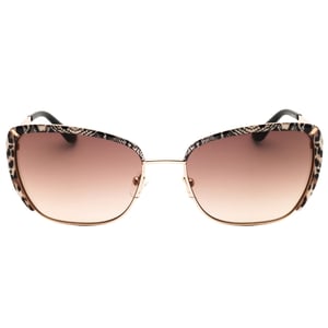 Glänzende Roségoldene Sonnenbrille Von Guess
