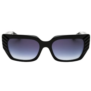 Guess Sonnenbrille Mit Glänzend Schwarzem Rahmen Und Rauchfarbenen Verlaufsgläsern