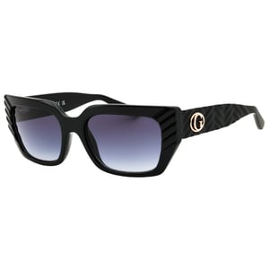 Guess Sonnenbrille Mit Glänzend Schwarzem Rahmen Und Rauchfarbenen Verlaufsgläsern