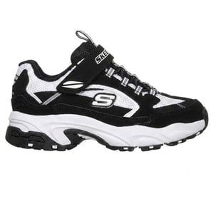 Skechers - Sneaker für Kinder, Niedrig geschnitten (Schwarz/Weiß)