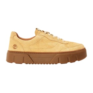 Timberland - "Laurel" Sneaker für Damen, Plattform-Absatz (Mittelbeige)
