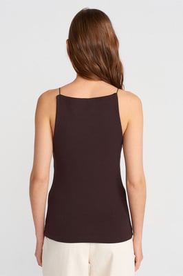 Slim-Fit Halterneck Jerseytop