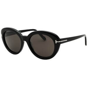 Tom Ford Sonnenbrille In Glänzendem Schwarz