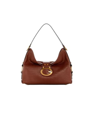 Guess Schultertasche Cognac
