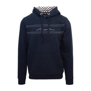 Aquascutum - Kapuzenpullover für Herren, Regulär (Marine)