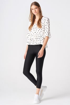 Hochtaillierte Slim-Fit Leggings