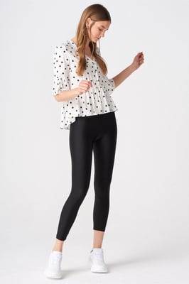 Hochtaillierte Slim-Fit Leggings