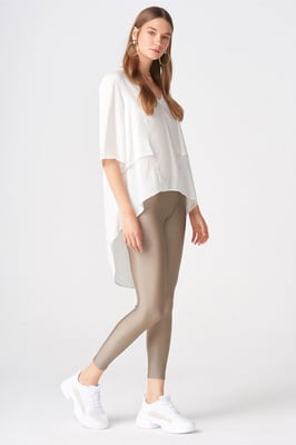 Hochgeschnittene Slim-Fit Leggings