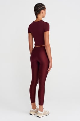 Hochtaillierte Slim Fit Leggings