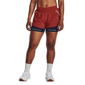 Under Armour - "Project Rock" Shorts für Damen (Rot)