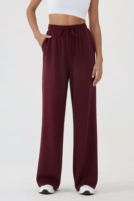 Weite Leggings mit elastischem Bund