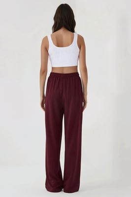 Weite Leggings mit elastischem Bund