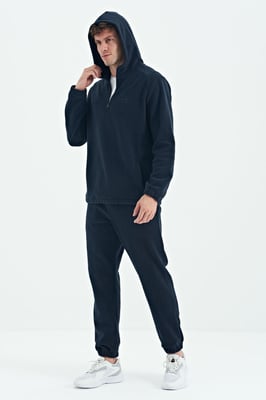 Herren Kapuzensweatshirt und Hose Set