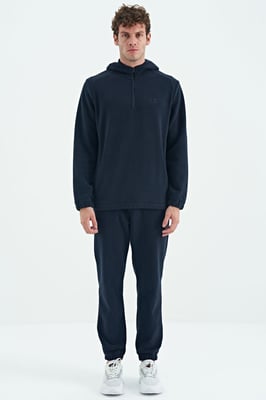 Herren Kapuzensweatshirt und Hose Set