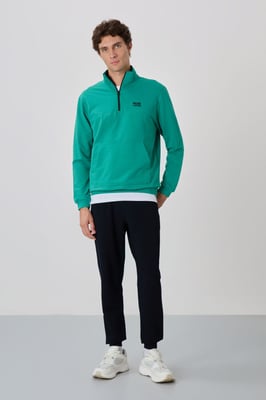 Herren Sweatshirt mit Reißverschluss und Hosen Set