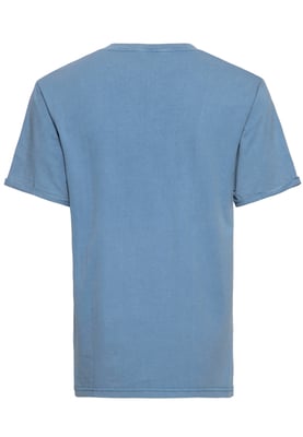 King Kerosin Herren Acid Wash T-Shirt California