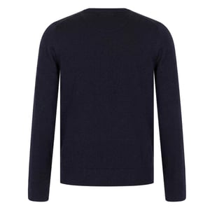 Lyle & Scott - "Merrick" Pullover für Herren, V-Ausschnitt, Jerseyware (Neues französisches Marineblau)