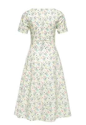 Queen Kerosin Damen Swingkleid Retro Cats