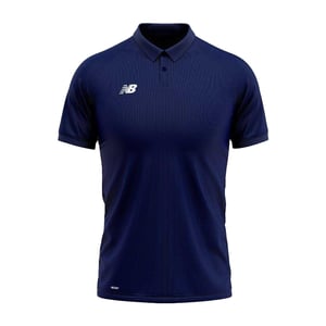 New Balance - Poloshirt für Damen, Leger, Regulär (Marine)