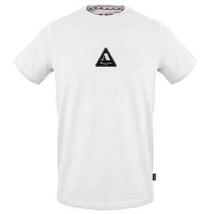 Aquascutum - T-Shirt für Herren, Rundhalsausschnitt, Jersey (Weiß)