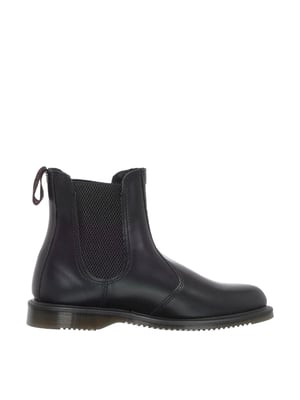 Flora Glatte, polierte Chelsea-Boots