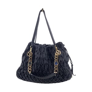Bvlgari Leder-Einkaufstasche Monete