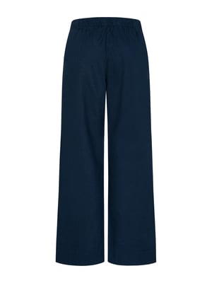 U.S. Polo Assn. Damen Leinenmix Hose mit elastischem Bund
