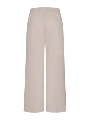 U.S. Polo Assn. Damen Leinenmix Hose mit elastischem Bund