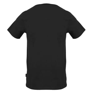 Aquascutum - T-Shirt für Herren, Rundhalsausschnitt, Regulär (Schwarz)