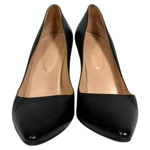 Sergio Rossi Godiva Pumps aus schwarzem Leder