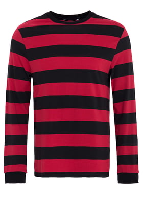 King Kerosin Herren KING KEROSIN Longsleeve aus Streifenjersey