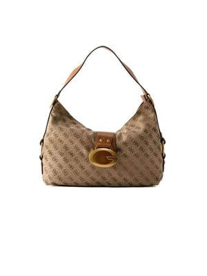 Guess Umhängetasche Latte Logo/Cognac
