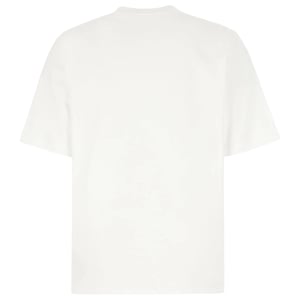 Dsquared2 Weißes T-shirt Mit Auffälligem Logo Und Lockerer Passform