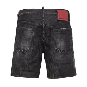 Dsquared2 Marine Bermuda Denim Schwarze Shorts