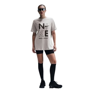 Nike - T-Shirt für Damen, Rundhalsausschnitt, Regulär (Eisen)